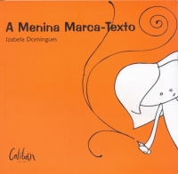 A menina marca-texto