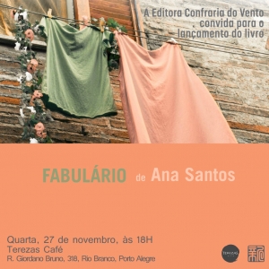 Lançamento do livro "Fabulário"